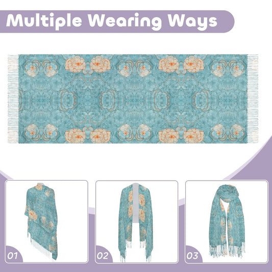 Cashmere-like Tassel Scarf