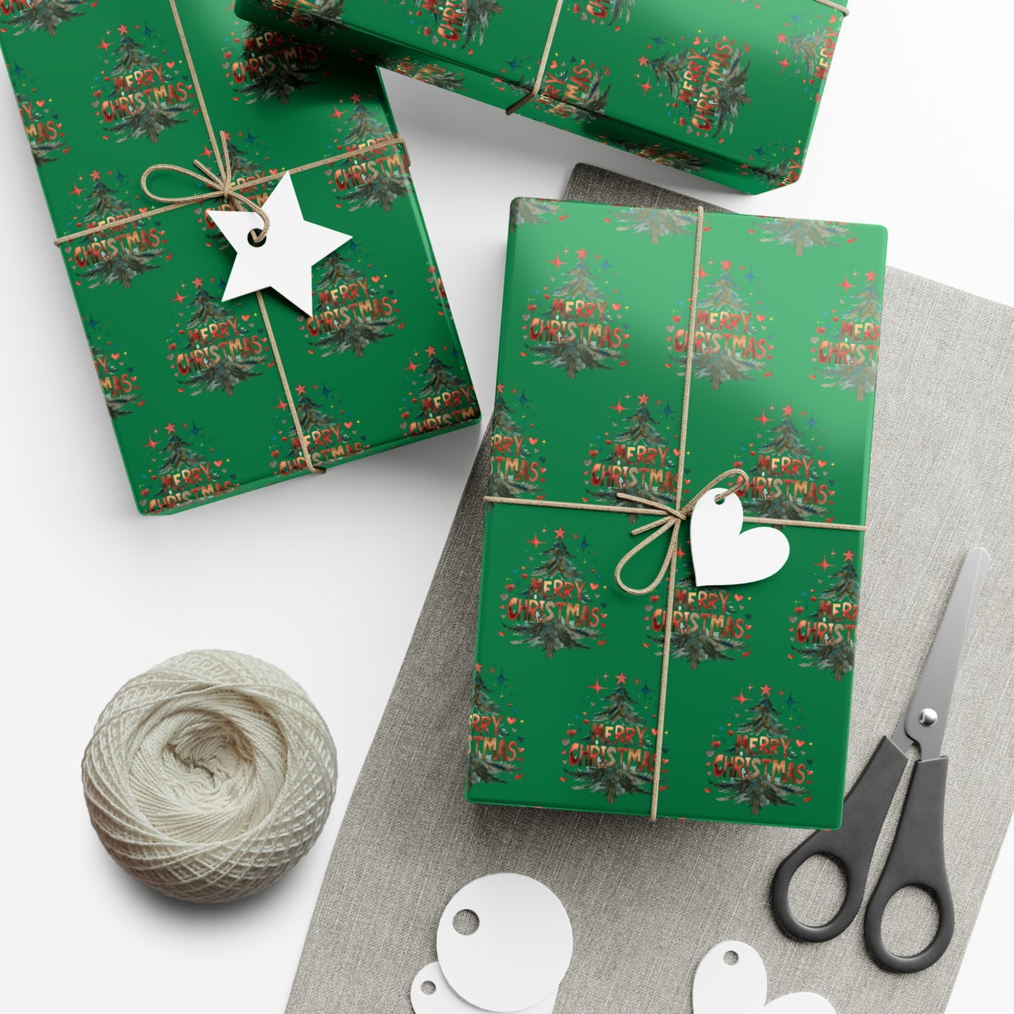 Festive Gift Wrap Papers for Holiday Cheer, Christmas Wrapping Paper, Eco-Friendly Gift Wrap, Decorative Gift Covering, AI Design Inspired