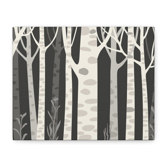 Matte Canvas, Stretched, 1.25" - Trees