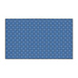 Blue Plaid Heavy-Duty Floor Mat — Durable Non-Slip Entry & Utility Rug