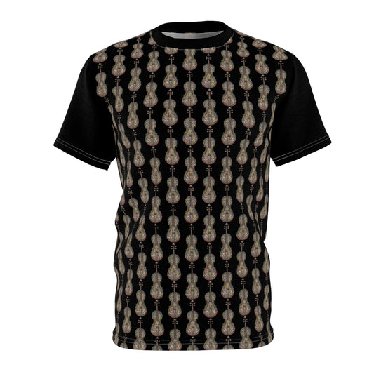 Musical Pattern Unisex Tee, Unique Music Lover Gift, Casual Fashion, Trendy Tee for Every Occasion, Perfect for Concerts & Gatherings