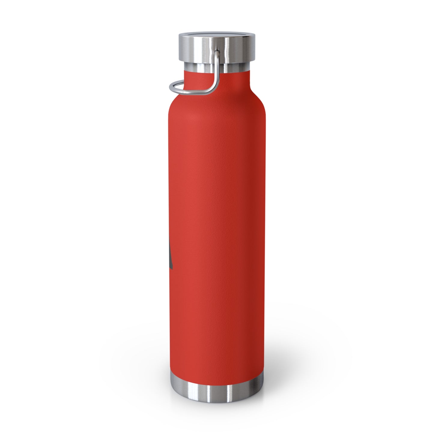 Personalized Copper Insulated Water Bottle, 22oz - Letter A