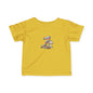 Colorful Number 2 Infant Tee, Cute Baby Shirt, Toddler Clothing, Birthday Outfit, Playful Kid’s Apparel