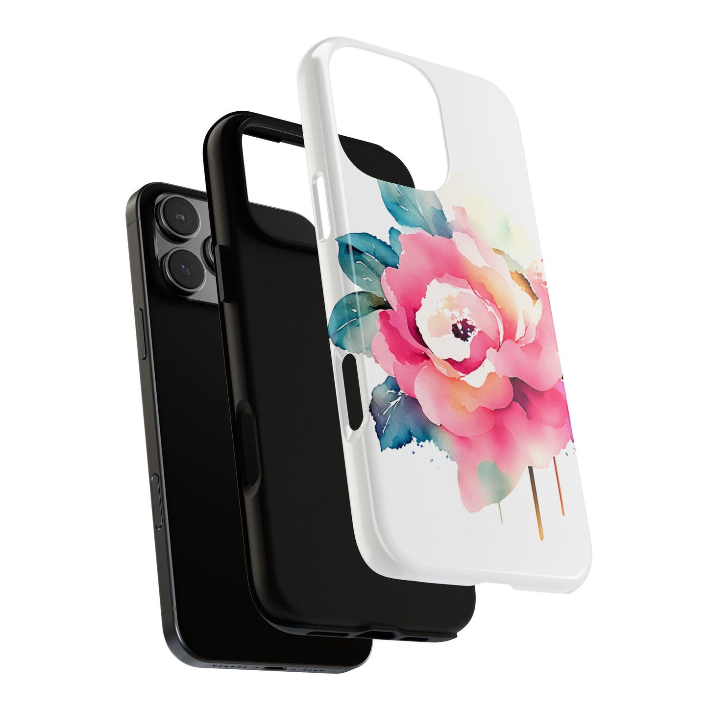 Floral Phone Case - Vibrant Rose Design