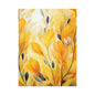 Gorgeous Yellow Matte Canvas Art Print, Stretched, 1.25"