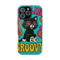 Groovy Cat Magnetic Impact-Resistant Phone Case
