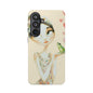 Whimsical Girl with Frog Magnetic Impact Phone Case