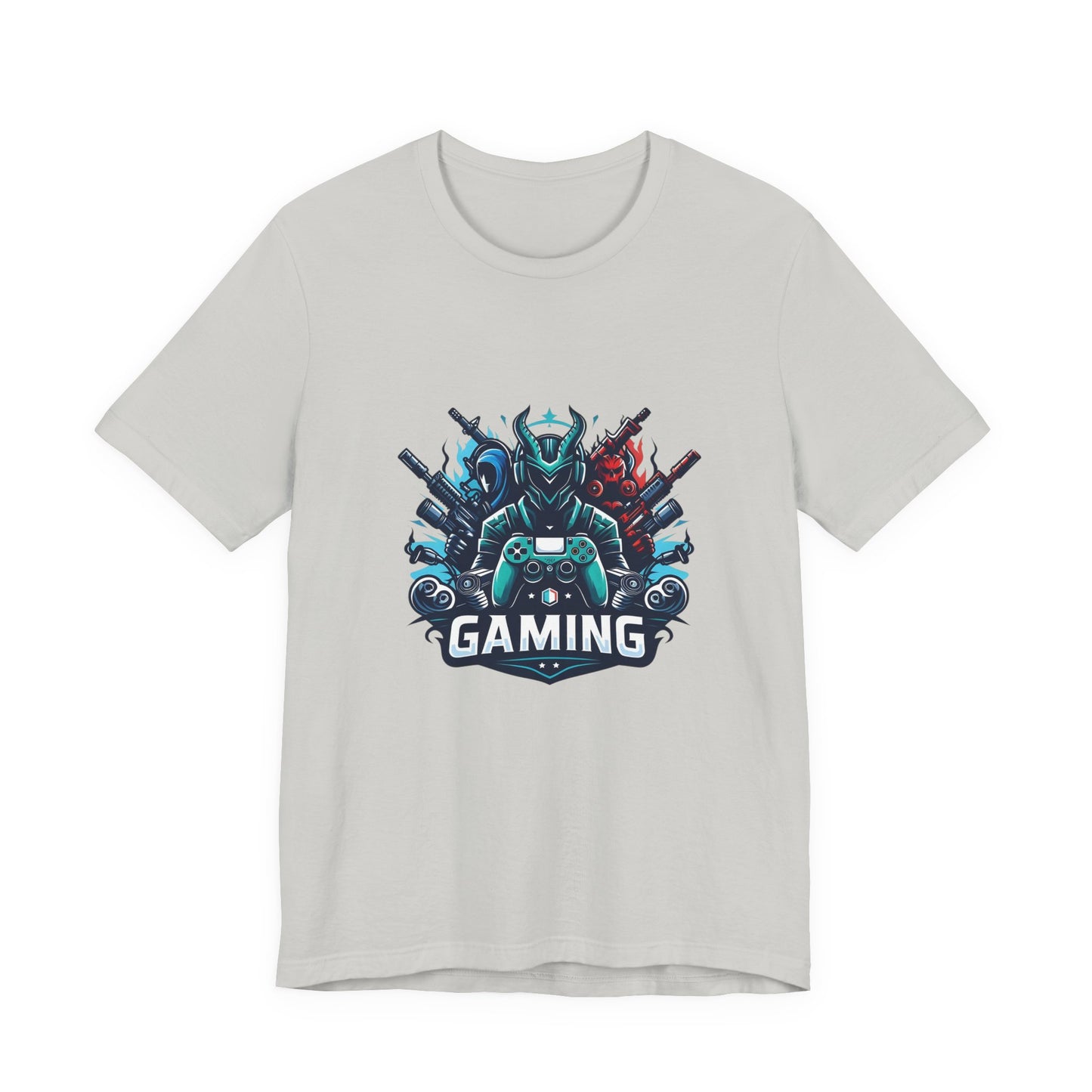 Gaming Controller Emblem Tee — Esports Gamer Graphic T-Shirt