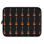 Guitar Pattern Laptop Sleeve | Music Lover Gift
