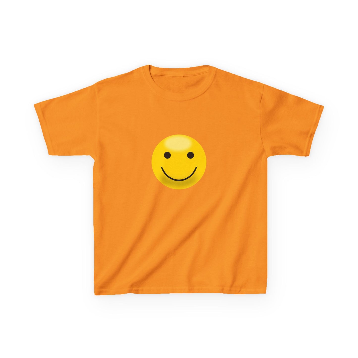 Kids Smiley Face Tee - Fun Cotton Shirt for Kids