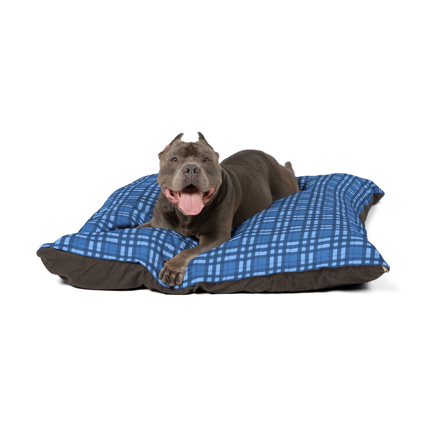 Cozy Plaid Pet Bed for Dogs and Cats, Stylish Dog Bed, Soft Pet Cushion, Perfect for Indoor Use, Checkered Dog Sofa