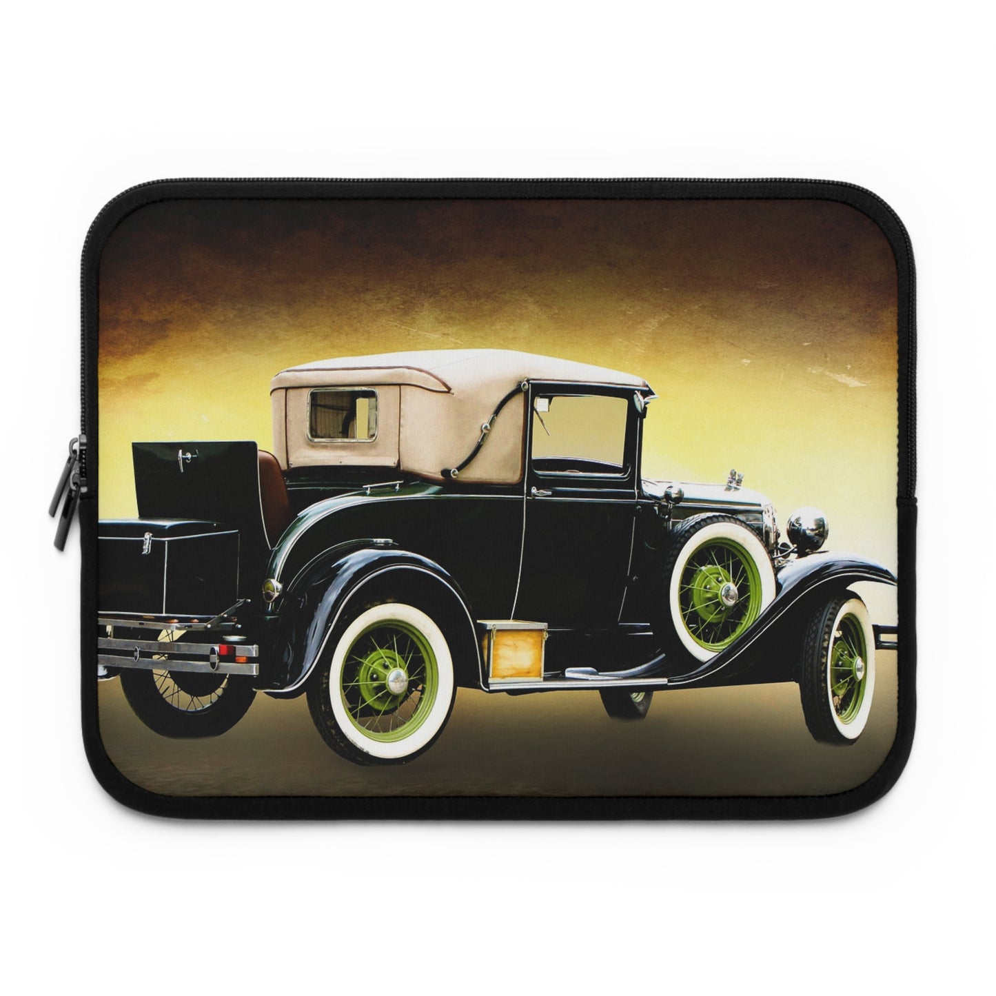 Vintage Car Laptop Sleeve - Perfect Gift for Auto Enthusiasts