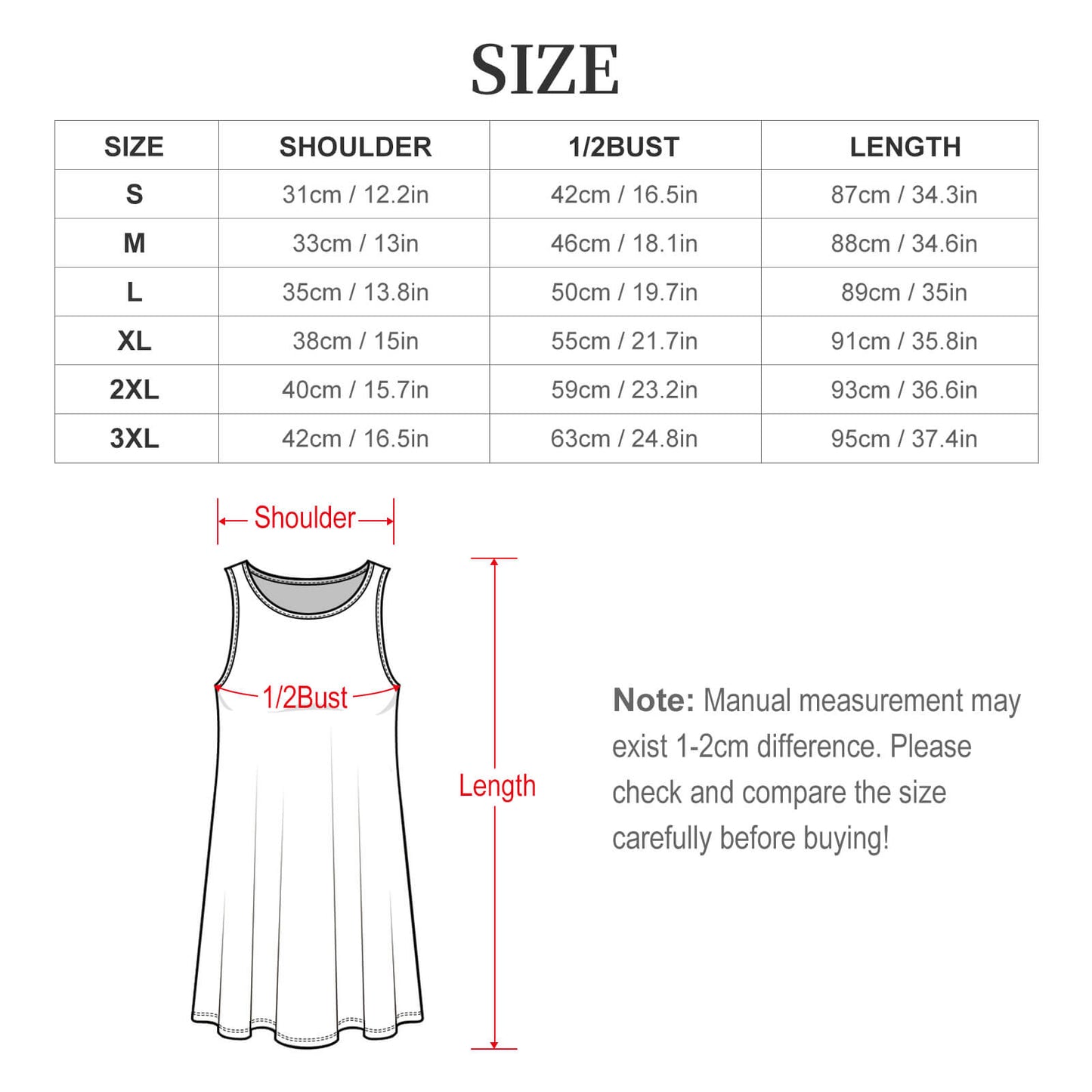 Sleeveless Dress for Women