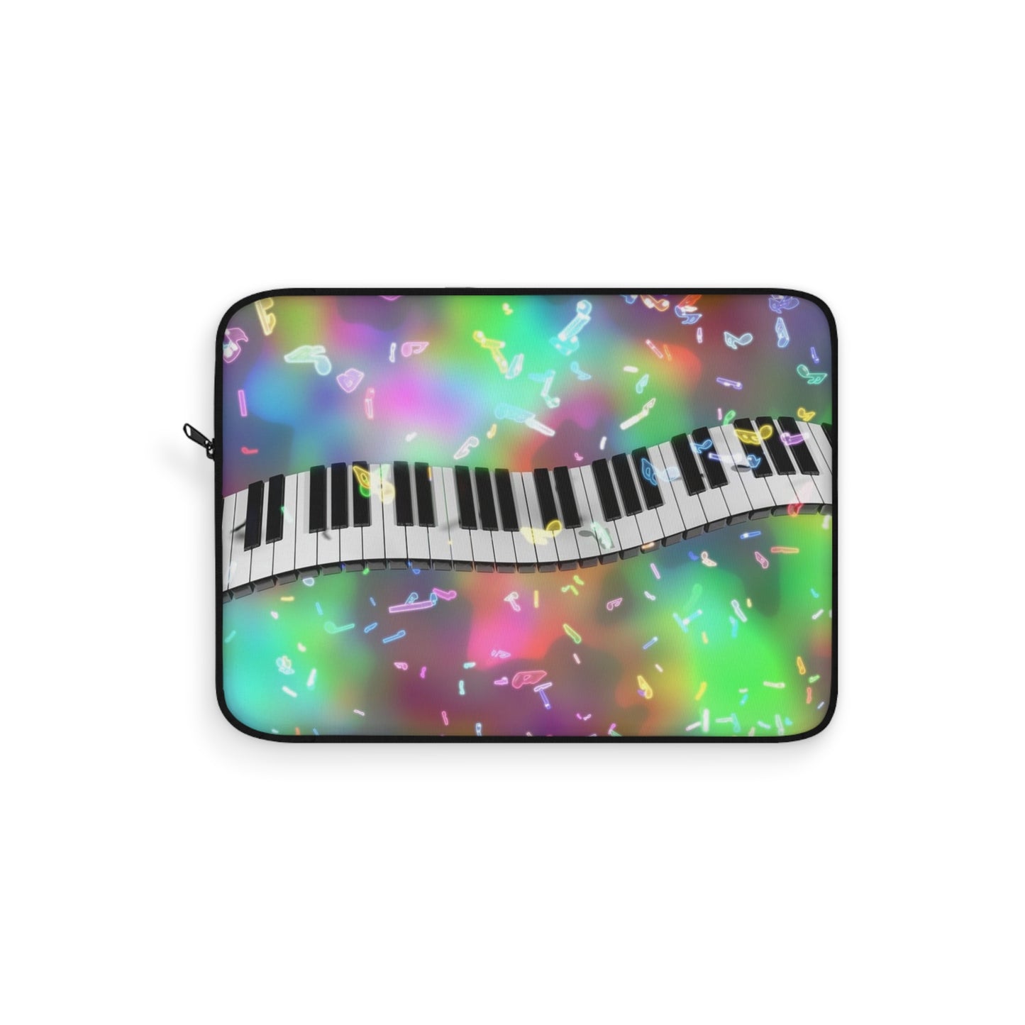 Colorful Piano Keys Laptop Sleeve