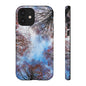 Skyward Trees Phone Case — Nature Forest Canopy Protective Tough Case