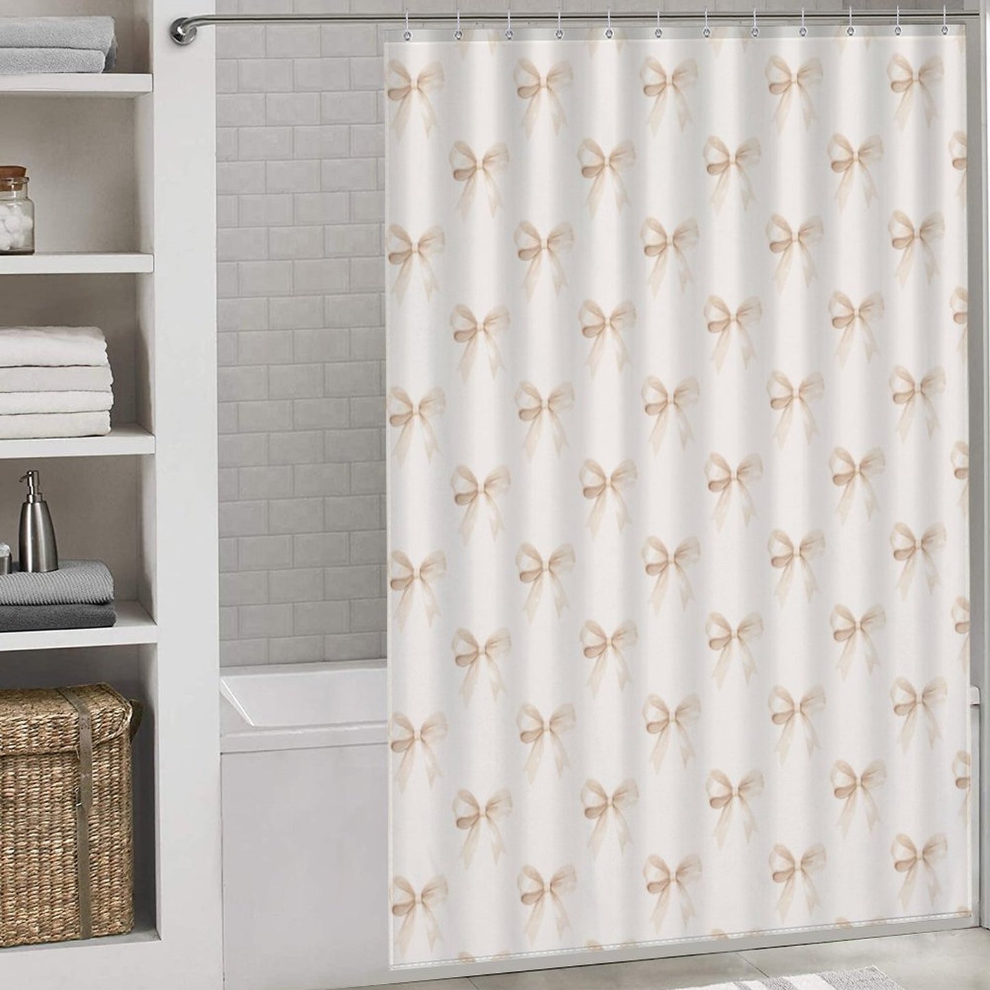 Ribbon Shower Curtain