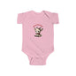 Infant Christmas Reindeer Bodysuit — "Merry Christmas" Baby Onesie