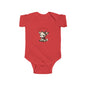 Infant Christmas Reindeer Bodysuit — "Merry Christmas" Baby Onesie