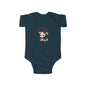 Infant Christmas Reindeer Bodysuit — "Merry Christmas" Baby Onesie