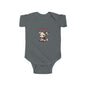 Infant Christmas Reindeer Bodysuit — "Merry Christmas" Baby Onesie