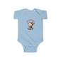 Infant Christmas Reindeer Bodysuit — "Merry Christmas" Baby Onesie