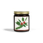 Holiday Holly Scented Candle (Coconut Apricot Wax)