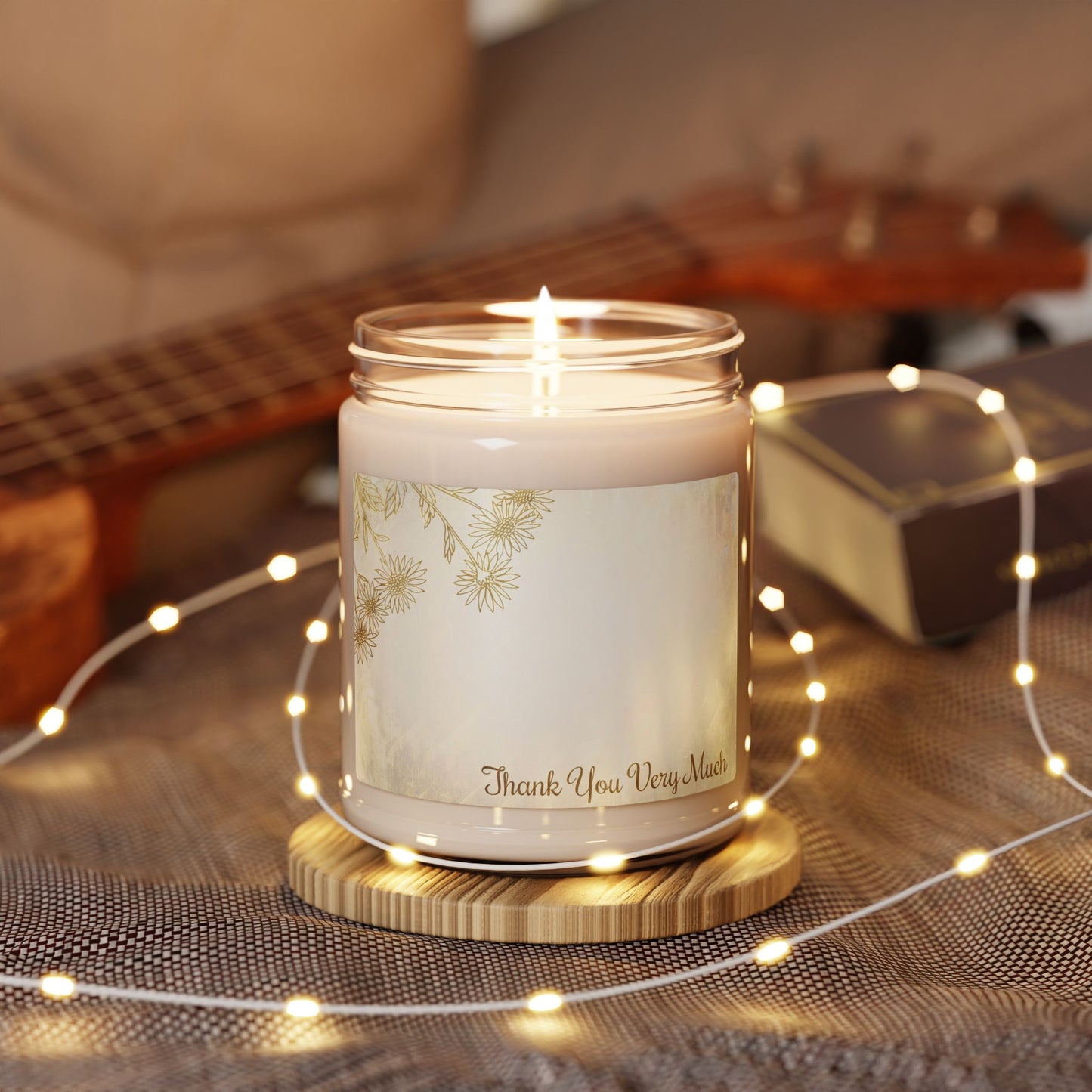 Thank You Very Much - Floral Thank You Soy Candle (9oz)