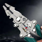 New Multifunctional Foldable Automatic Wire Stripper and Cutter,Wire Crimping Tool for Wire Repair and Splicing
