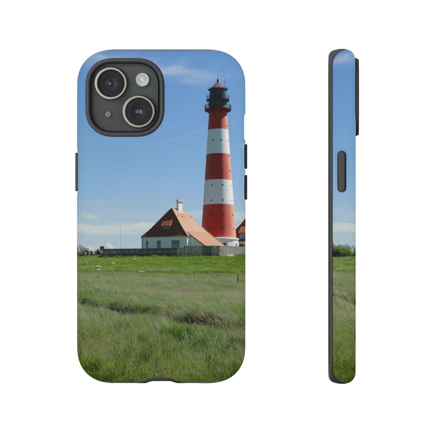 Lighthouse Phone Case - Coastal Vibes, Nautical Gift, Ocean Lover Accessory, Beach Aesthetic, Customizable Design