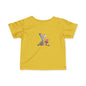 Colorful Letter Y Infant Tee, Cute Baby Shirt, Toddler Apparel, Gifts for New Parents, Baby Shower, Playdate Outfit