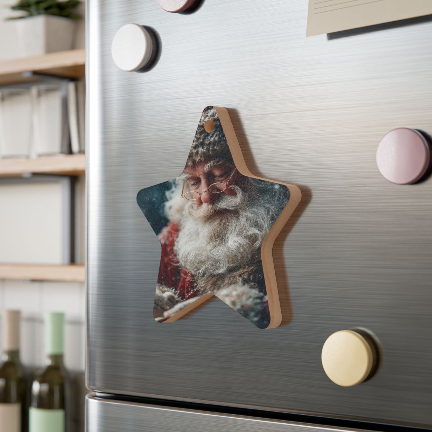 Wooden Ornaments - Santa