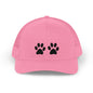 Paw Print Snapback Trucker Cap - Dog Lovers Hat, Pet Dad Gift, Adjustable Cap for Animal Lovers, Outdoor Activities, Casual Wear