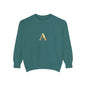 Stylish Monogrammed Sweatshirt, Personalized Gift, Cozy Layering, Casual Wear, Birthday, Holiday Present
