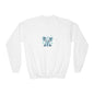 Adorable Elephant Youth Crewneck Sweatshirt
