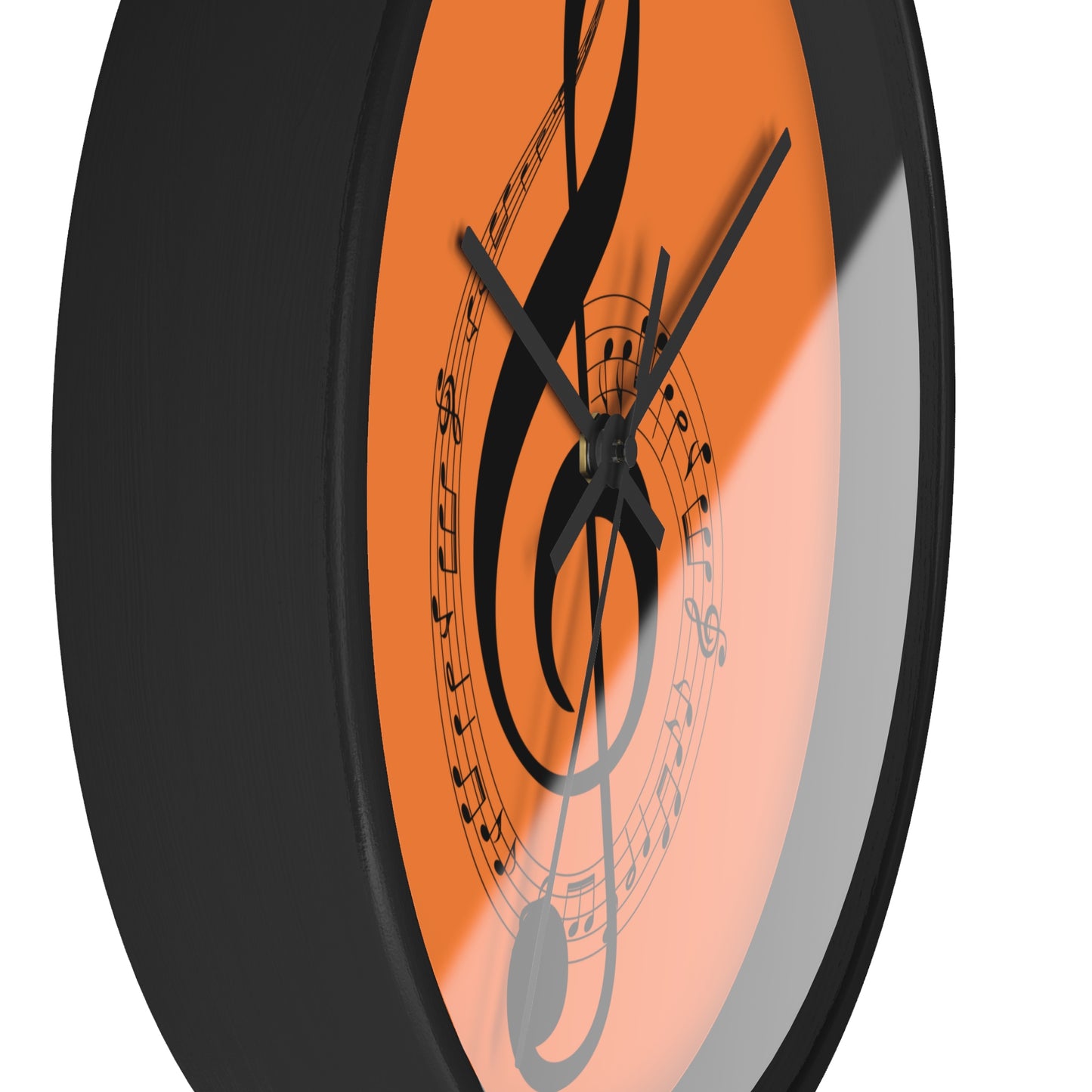 Musical Notes Wall Clock, Perfect Gift for Musicians