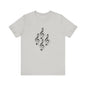 Musical Notes Tee - Perfect for Music Lovers, Casual Wear, Concerts, Festivals, Unique Gift Idea