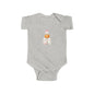 Adorable Halloween Infant Bodysuit, Cute Baby Outfit, Pumpkin Ghost Costume, Baby Shower Gift, Fall Celebration Apparel