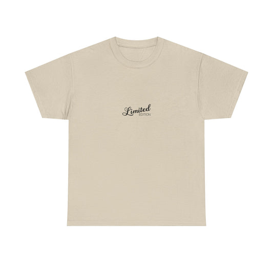 Limited Edition Unisex Heavy Cotton Tee, Casual Tee, Gift for Him, Her, Birthday Gift, Streetwear Fashion
