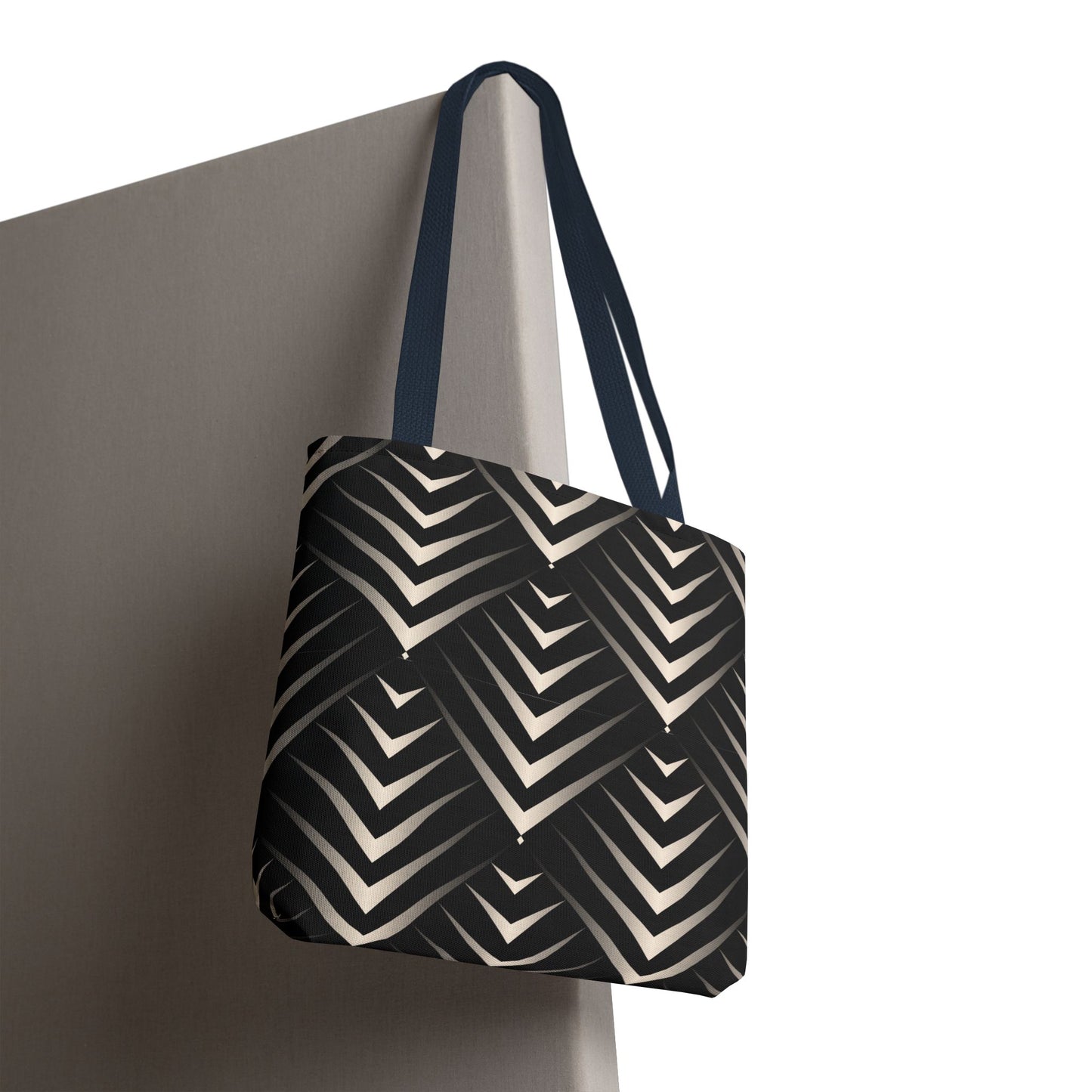 Chic Geometric Tote Bag, Stylish Everyday Bag, Reusable Shopping Tote, Eco-Friendly Gift, Fashion Accessory for All Occasions