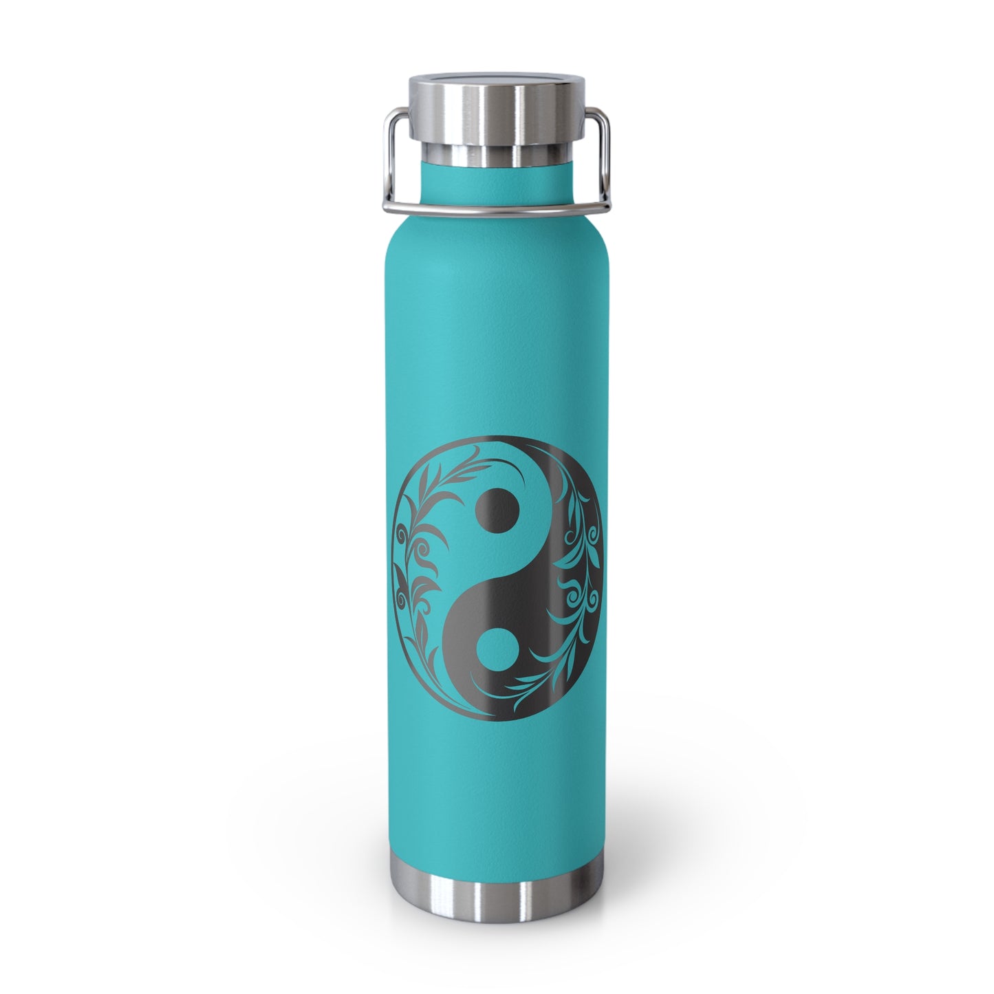 Yin Yang Insulated Water Bottle - 22oz, Stainless Steel Travel Flask