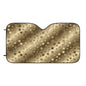 Gold Bubble Car Sunshade – Reflective Front Windshield Shade