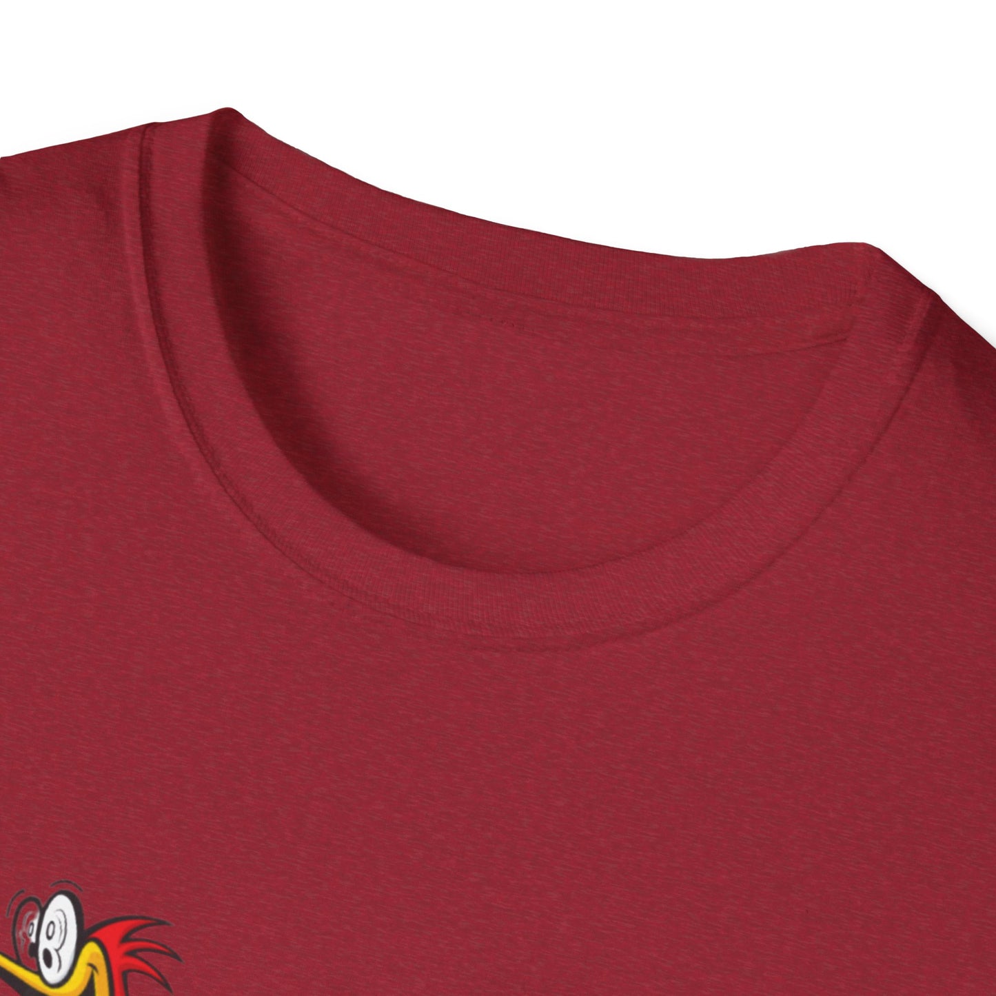 Whimsical Unisex Softstyle T-Shirt, Fun Graphic Tee