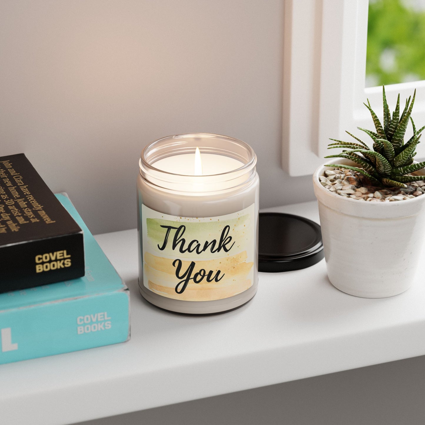 Thank You Scented Soy Candle — 9oz Gratitude Gift Candle
