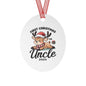 Personalized Holiday Ornaments, First Christmas as Uncle 2025, Metal Tree Decorations, Keepsake Gifts, Family Celebrations, Customized Gifts