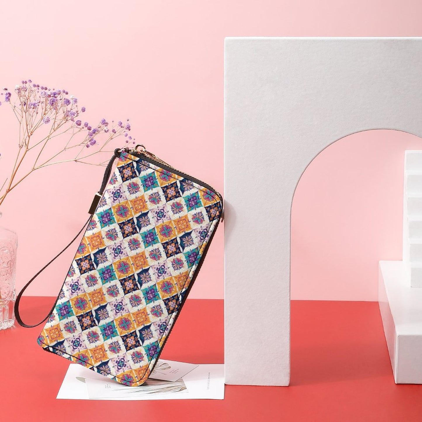 Vertical Wristlet Wallet