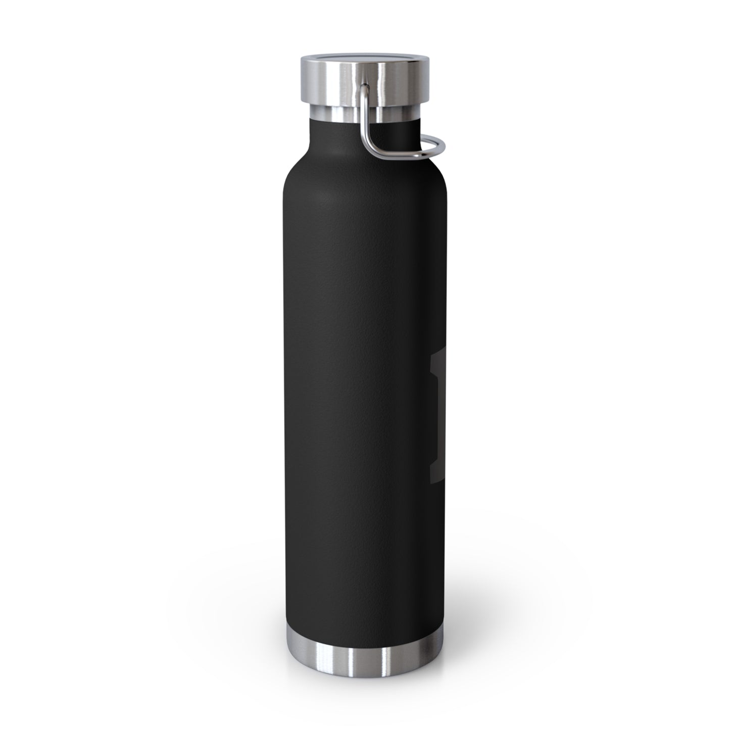 Personalized Copper Insulated Water Bottle, 22oz - "B" Custom Monogram