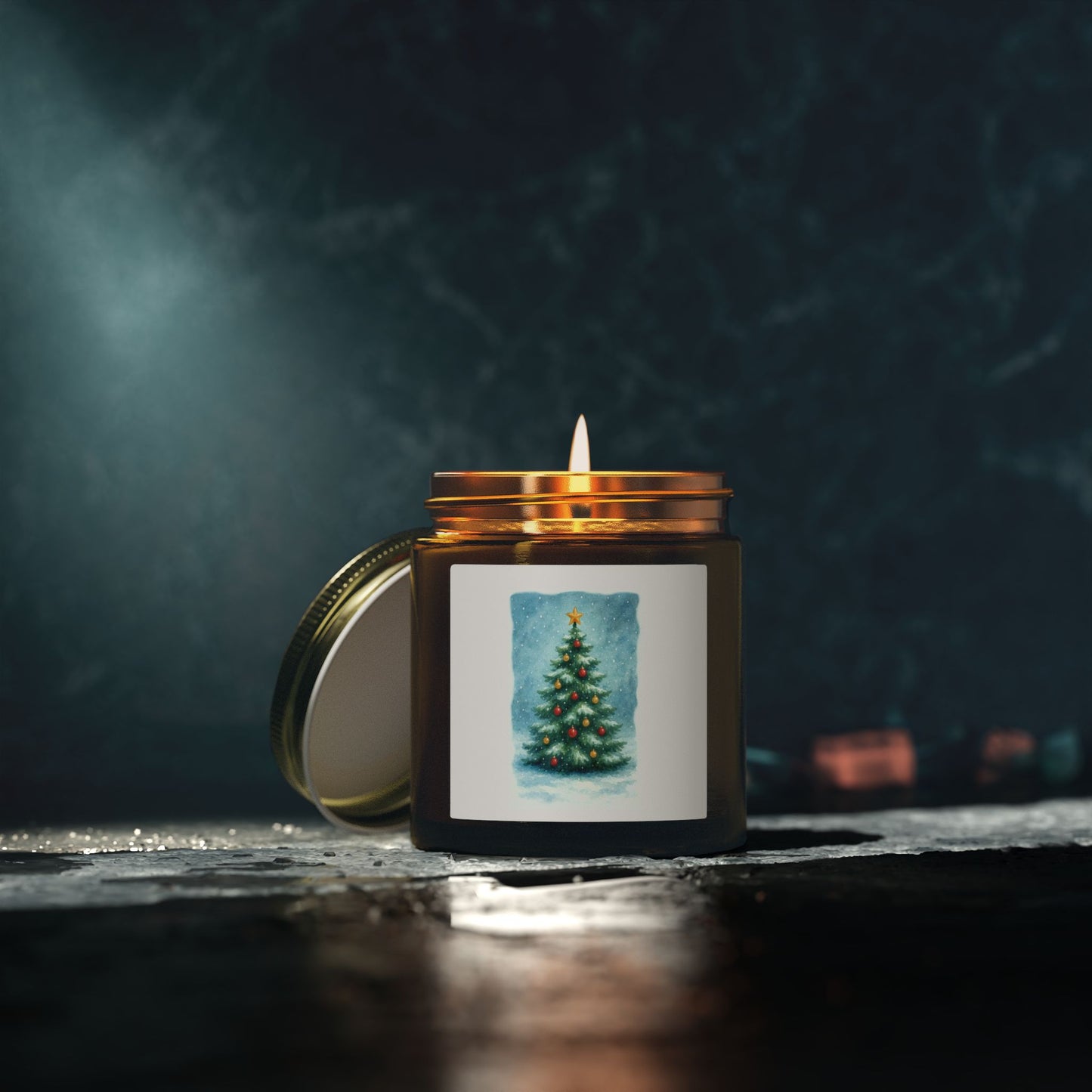 Christmas Tree Scented Candles | Cozy Holiday Decorative Candles