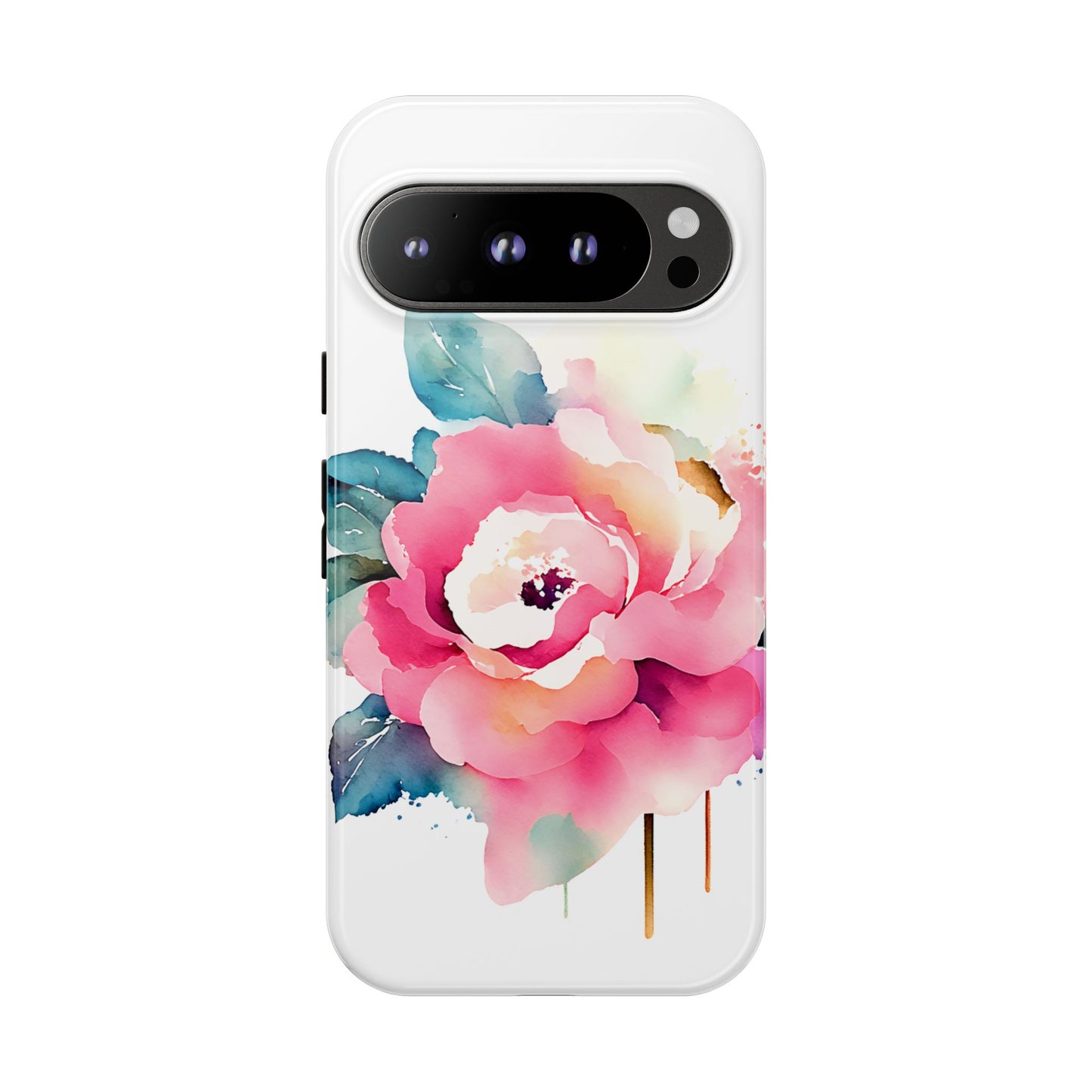 Floral Phone Case - Vibrant Rose Design