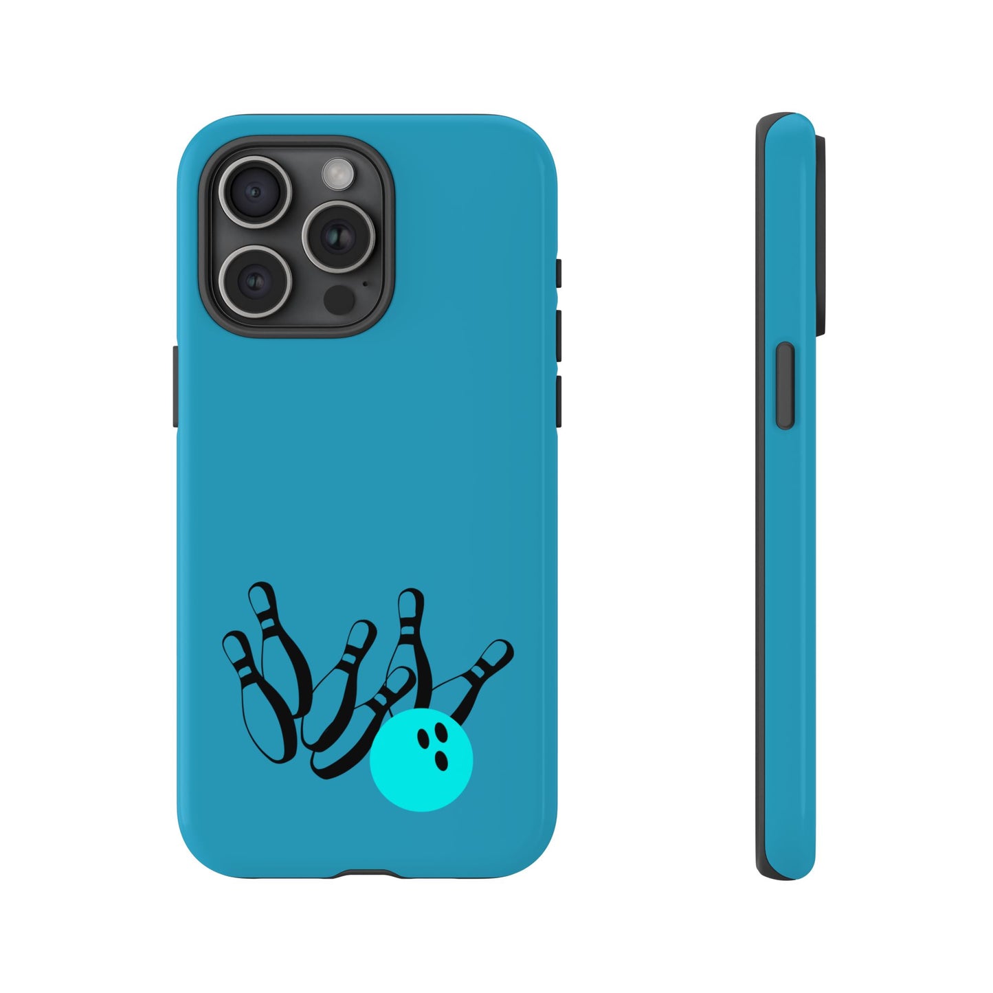 Bowling Phone Case, Tough Cases for Bowling Enthusiasts, Fun Gift for Bowlers, Unique Phone Accessory, Sports Themed Cases