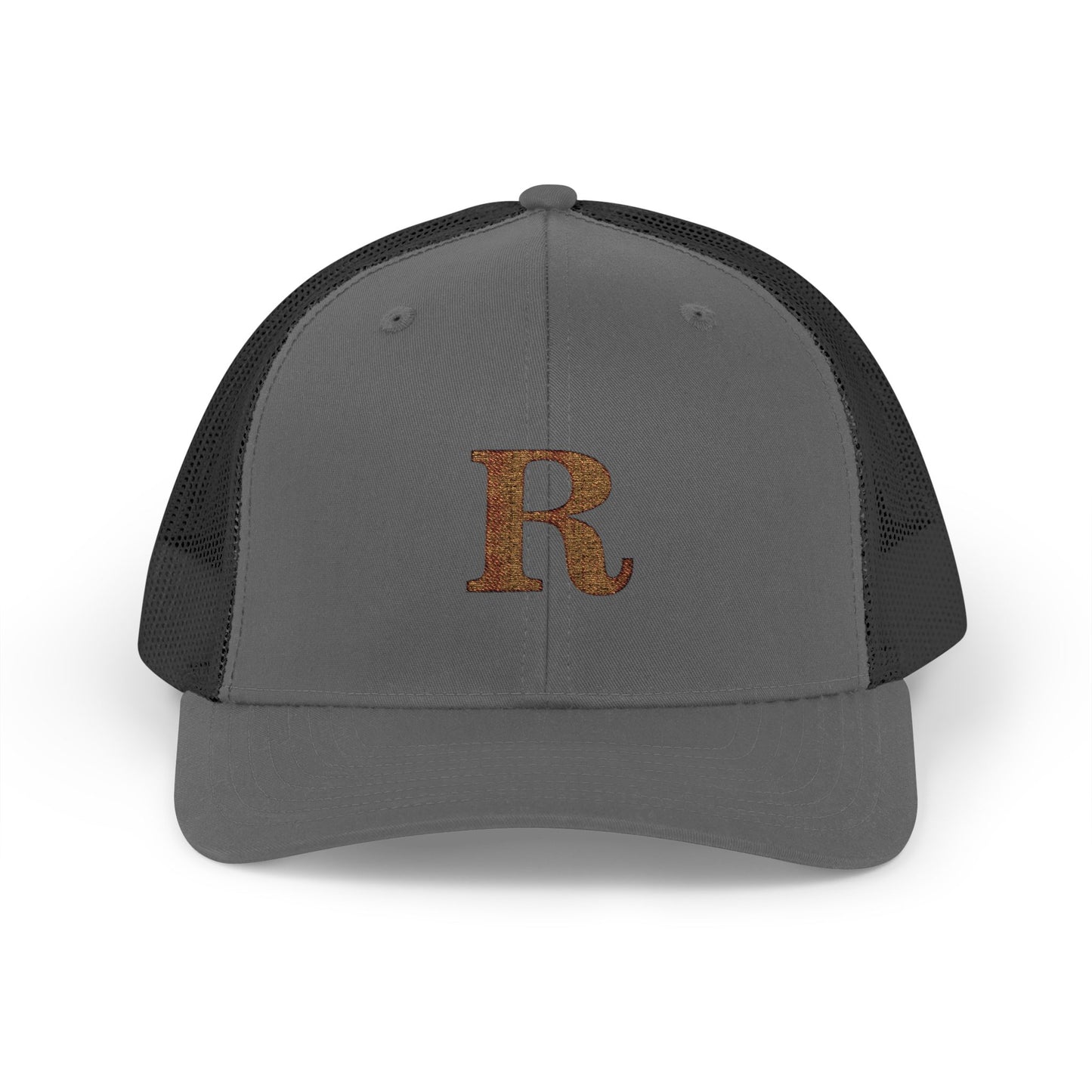 Letter R  Snapback Trucker Cap Hat